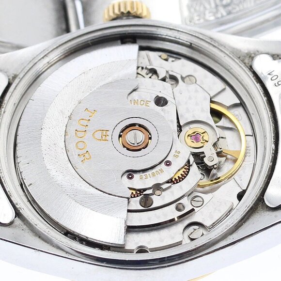 TUDOR Prince Oyster Date 72033 10P diamond cal.2824-2 Automatic Boy's - Picture 8 of 14